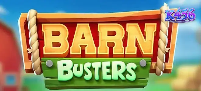 Ovelhas em um cenário de fazenda estilizado no jogo Barn Busters